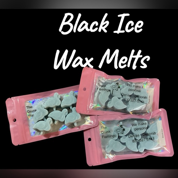 HANDCRAFTED WAX MELTS IN THE SCENT OF BLACK ICE 3 PACK - Picture 1 of 1